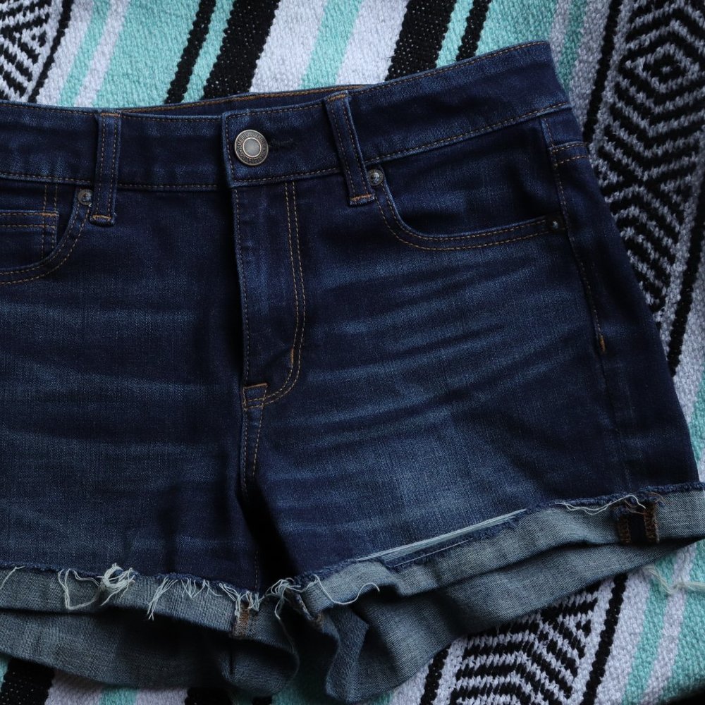 Dark wash jean shorts/ Jeans/ Shorts/ AE